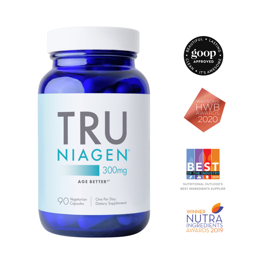 TRU NIAGEN Nicotinamide Riboside NAD+ 90 Count 300mg