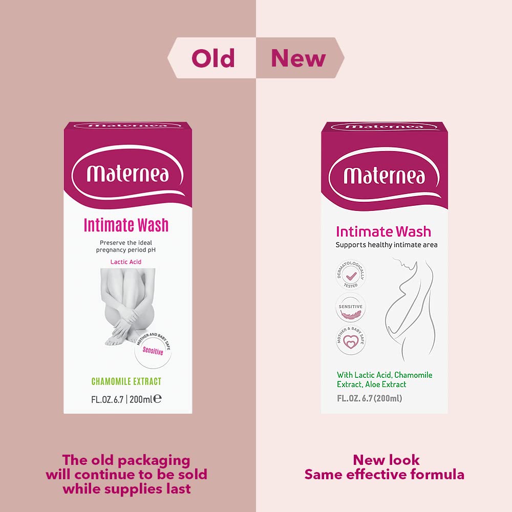 Maternea - Intimate Wash Gel. A healthy intimate area During Pregnancy and After Birth – 6.7 FL. OZ. (200 ml)