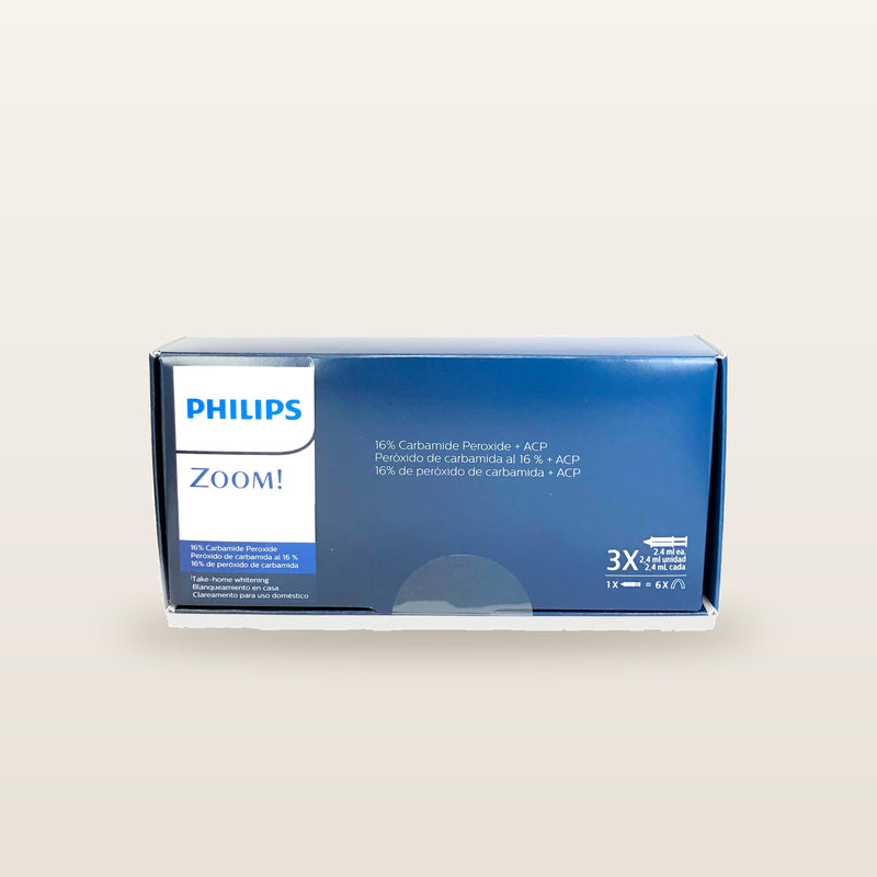 Philips Zoom NiteWhite 16% Teeth Whitening Kit Gel 3 syringes