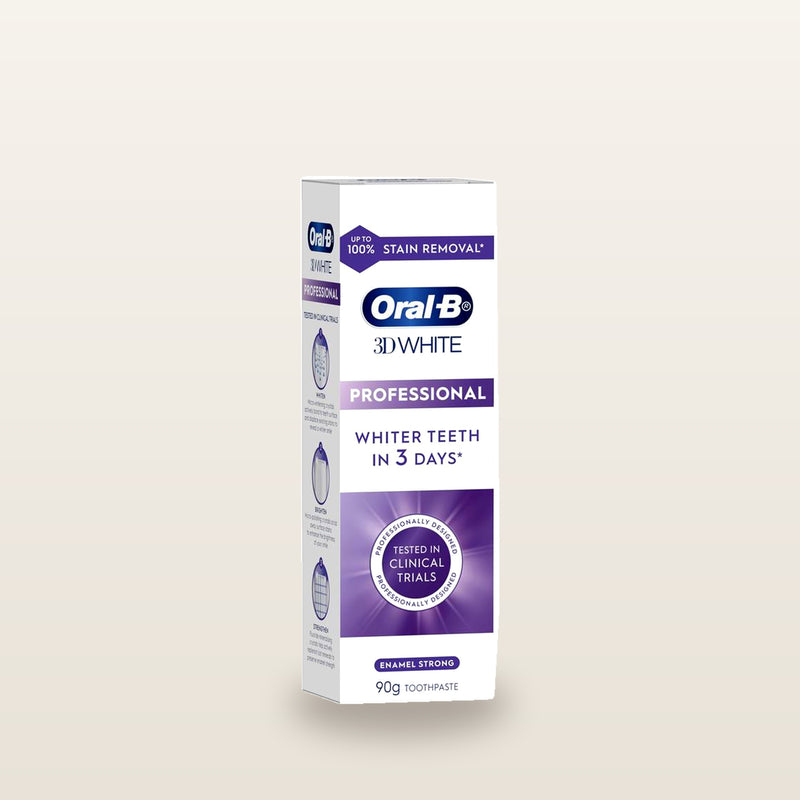 Oral B Toothpaste 3D White Enamel Strong 90g
