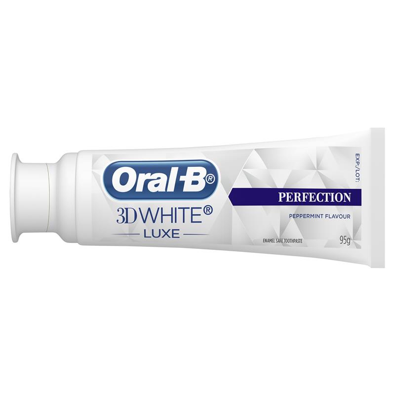 Oral B Teeth Whitening Toothpaste 3D White Luxe Perfection 95g
