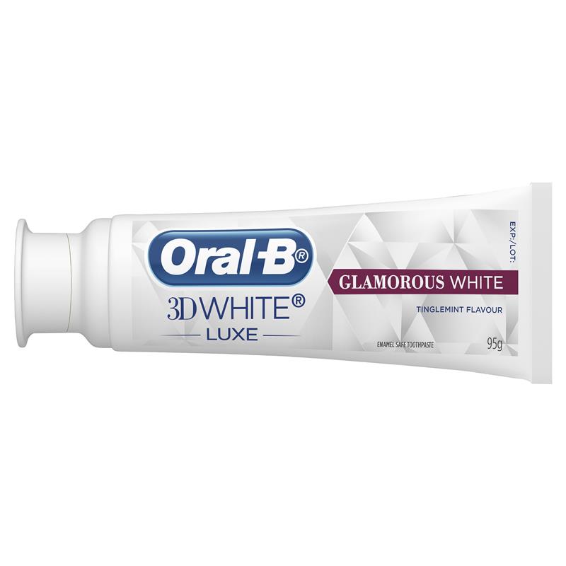 Oral B 3D White Luxe Glamorous White Toothpaste 95g