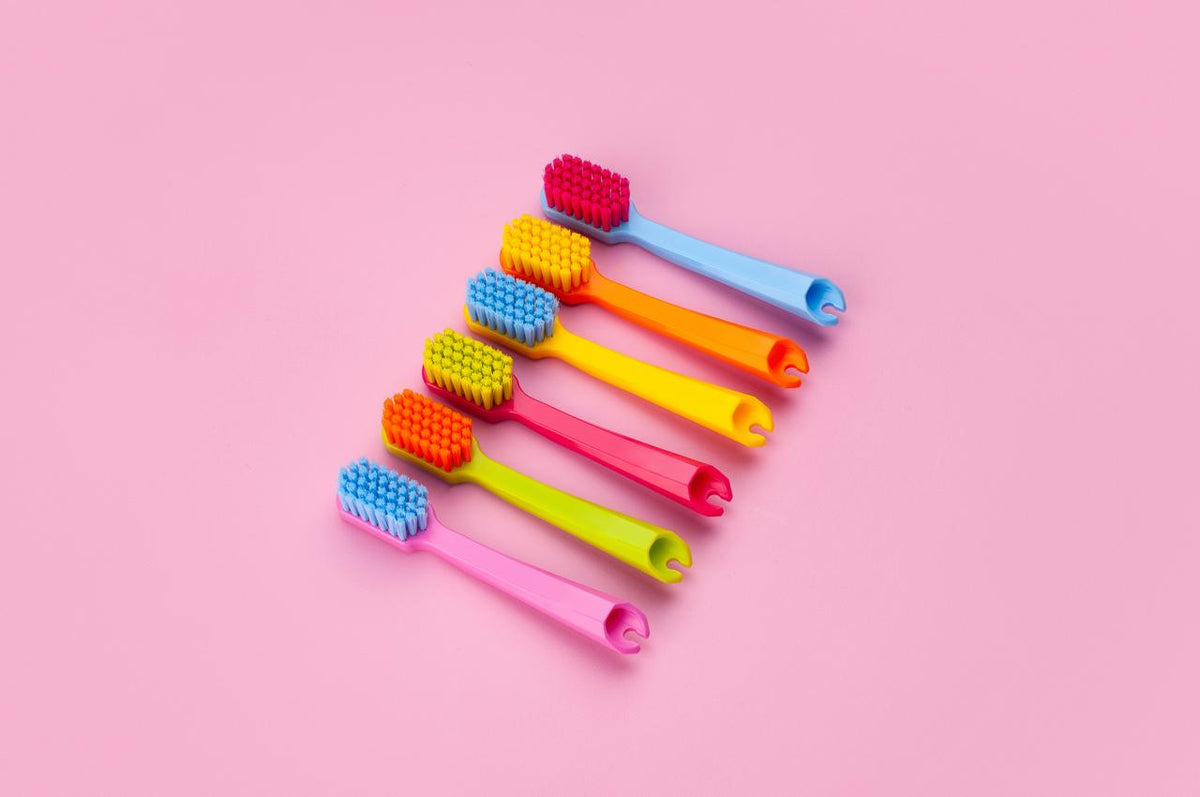 CURAPROX CS 5460 Travel Refill Brush Heads for Travel Toothbrush (Twin Pack, Random Colour)