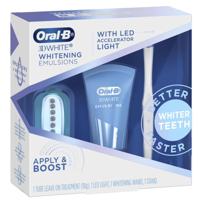 OralB Whitening Emulsions with Wand Applicator 25g Welcome