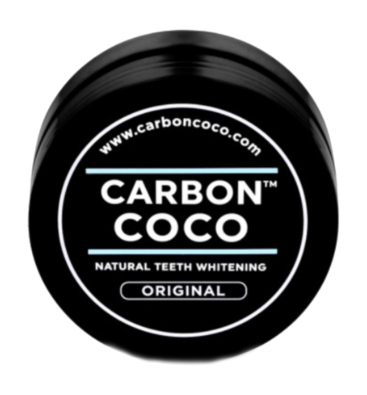 CARBONCOCO - Natural Teeth Whitening+Charcoal Toothpaste (Peach) set