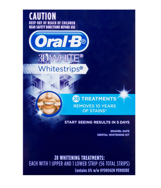 Oral B 3D White Strips 28 Teeth Whitening Treatments