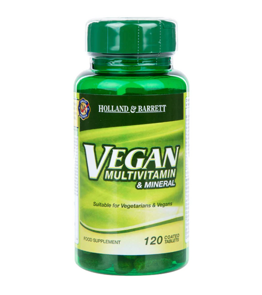 Holland & Barrett - VEGAN MULTIVIT & MINERAL 120S