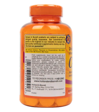Holland & Barrett - Chewable Vitamin C with Rose Hips 90 Tablets 1000mg (Parallel Import)