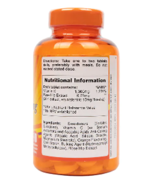 Holland & Barrett - Chewable Vitamin C with Rose Hips 90 Tablets 1000mg (Parallel Import)