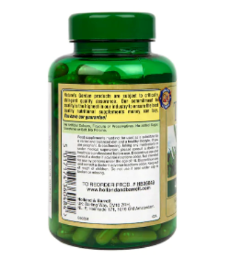 Holland & Barrett - Nature's Garden Turmeric 400mg containing Curcumin 200 Capsules (Parallel Import)