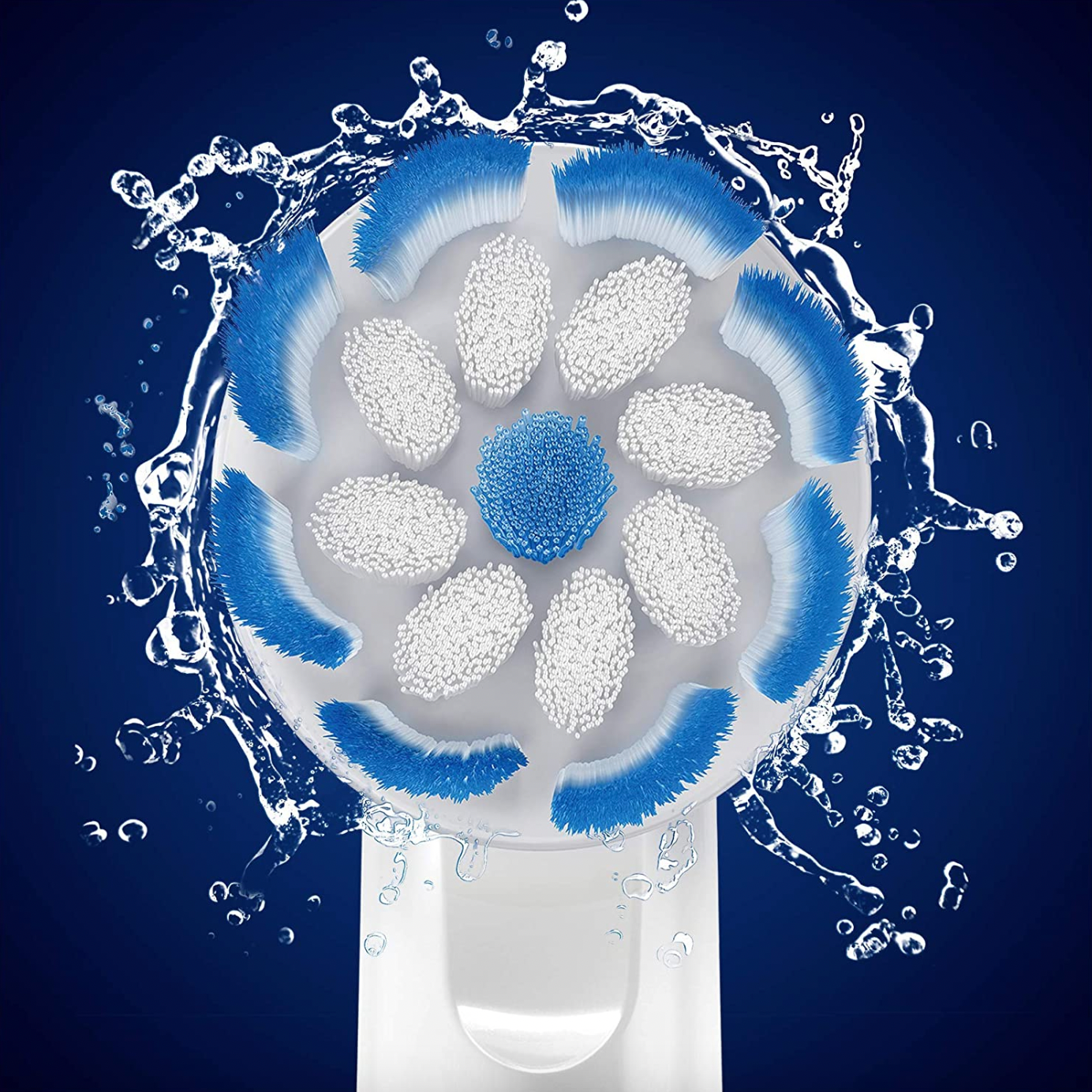 Oral-B Clean and Care Sensitive Clean Replacement Toothbrush Head, Pack of 6
