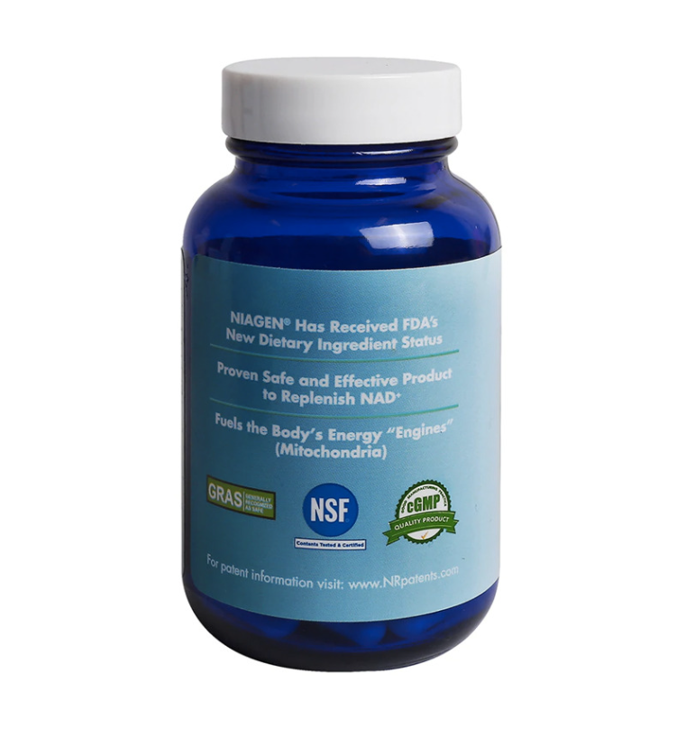 (60 Count (Pack of 2)) Nicotinamide Riboside NAD+ 60 Count 200mg NIAGEN