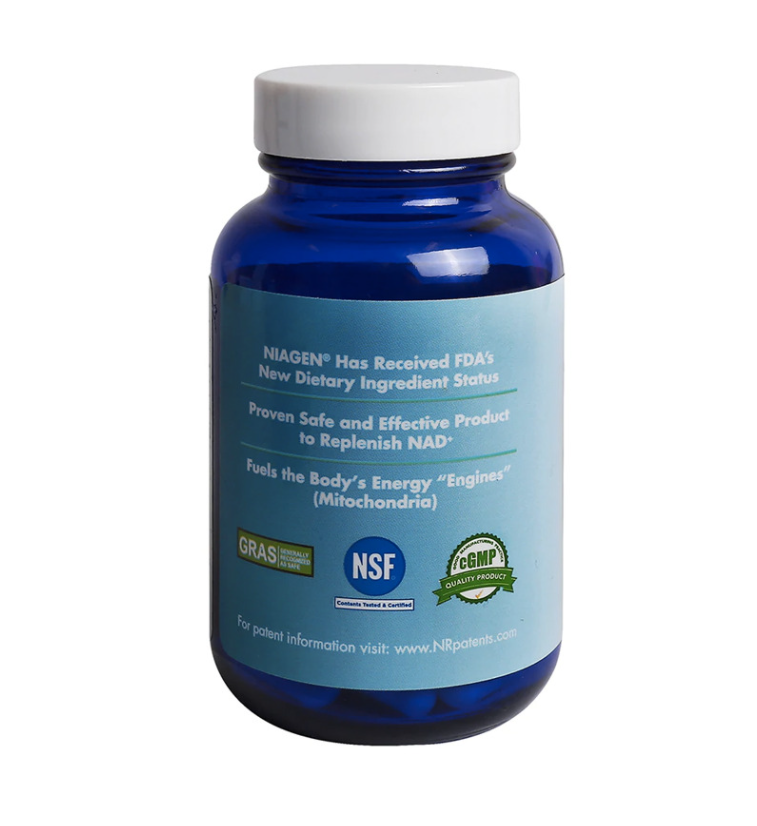 (60 Count (Pack of 1)) Nicotinamide Riboside NAD+ 60 Count 200mg NIAGEN