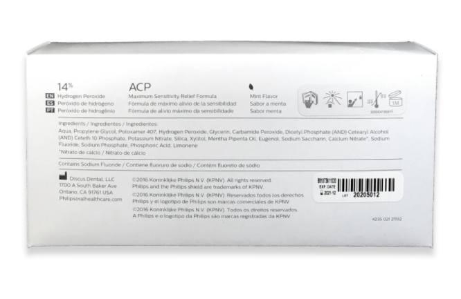 Philips zoom Whitening Daywhite 14% carbamide peroxide 3 Syringes