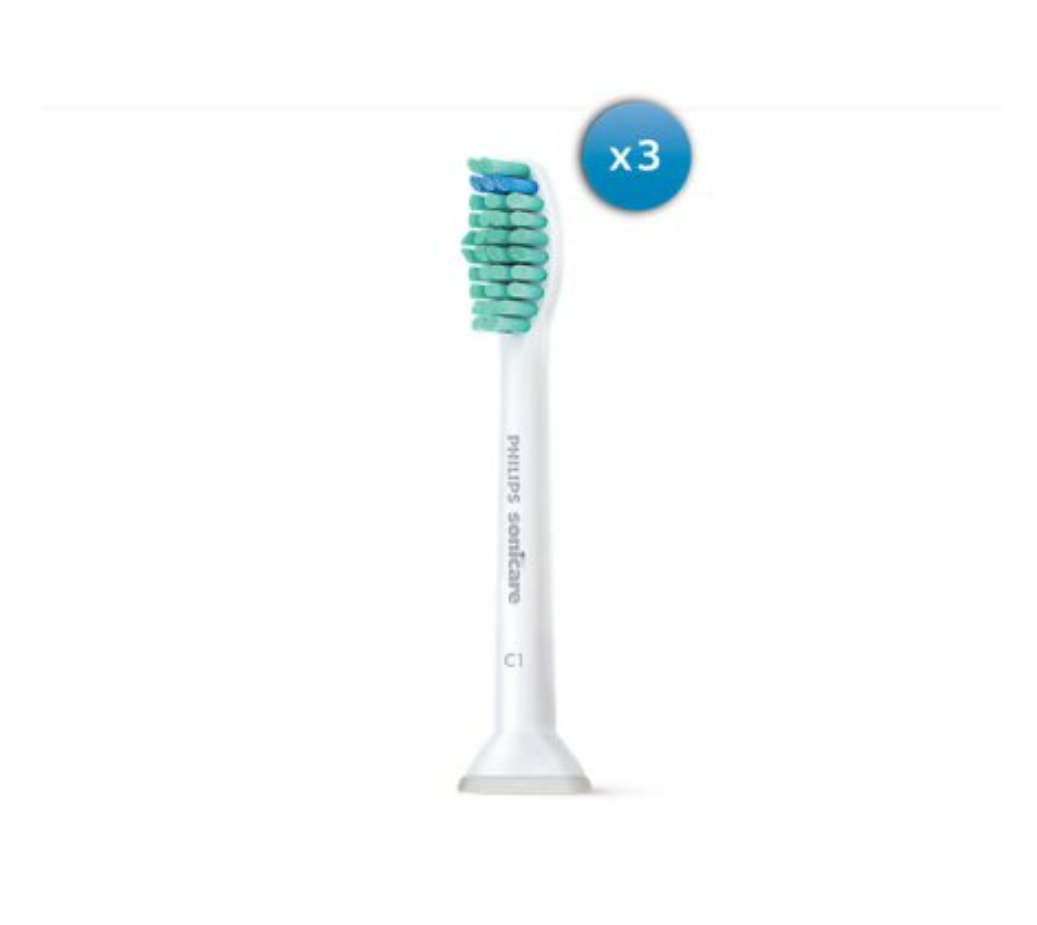 Philips-HX6013 x3 Sonicare C1 ProResults Replacement Toothbrush heads