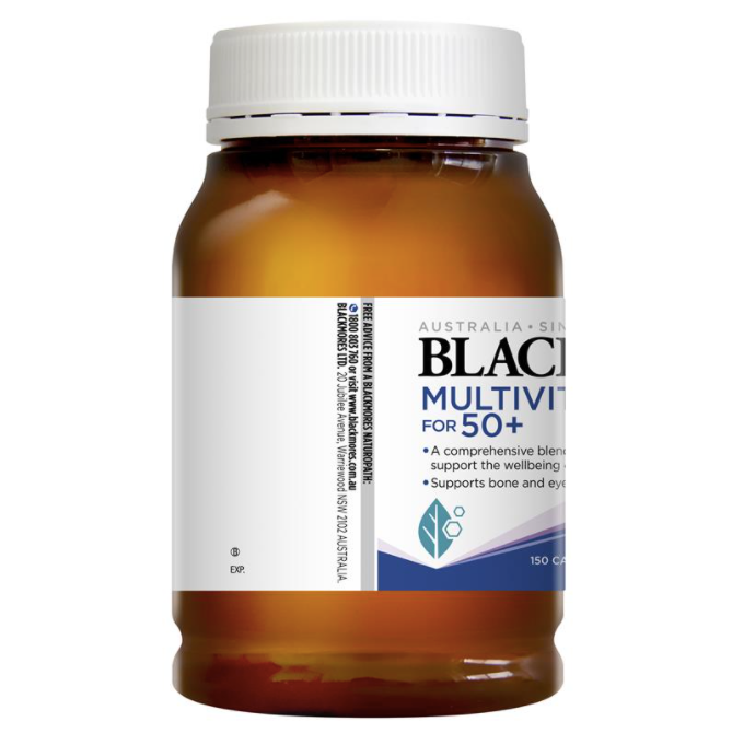 Blackmores - Multivitamin for 50+ 150 Capsules Exclusive