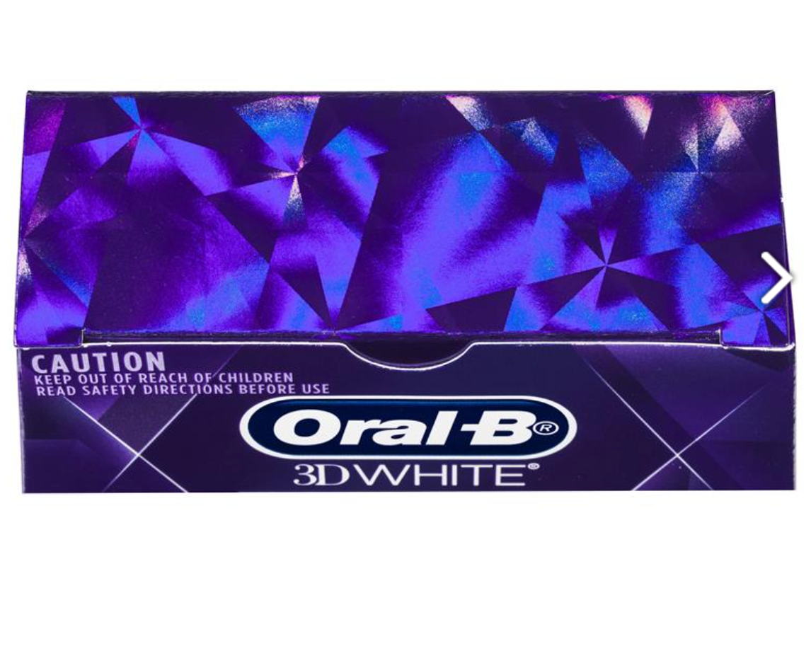 Oral B 3D White Luxe Advanced Seal 14 Teeth Whitening Treatments