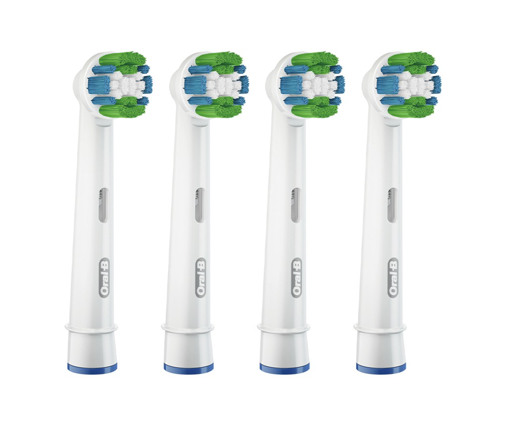 Oral B Precision Clean Replacement Electric Toothbrush Heads 4 Pack