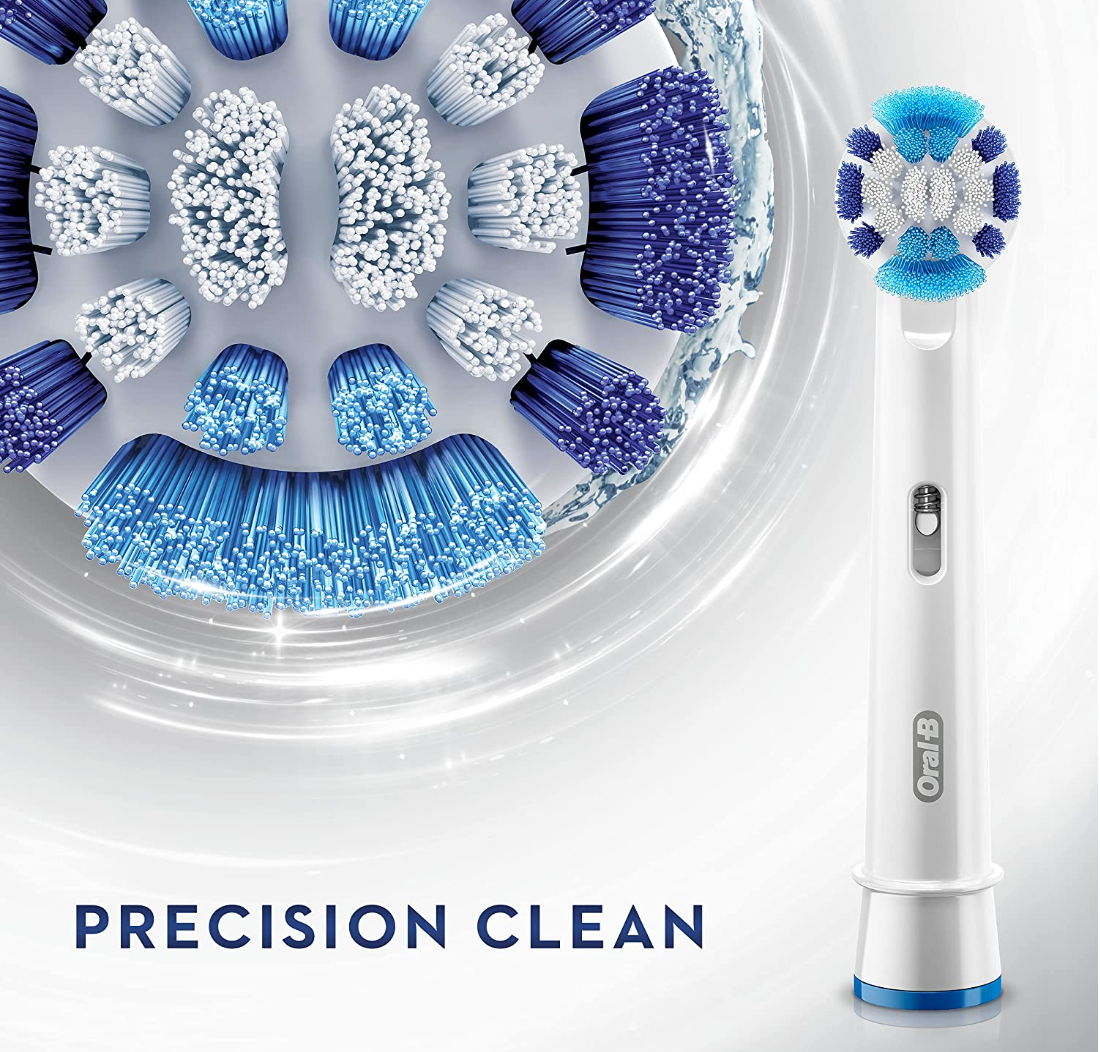 Oral B Power Toothbrush Precision Clean 6 Pack