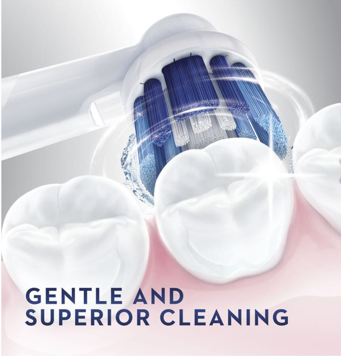 Oral B Precision Clean Replacement Electric Toothbrush Heads 3 Pack