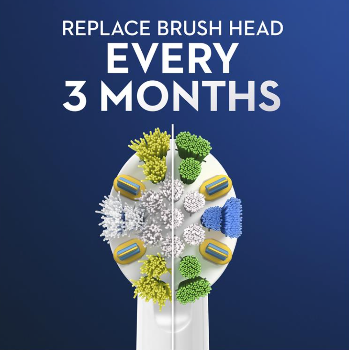 Oral B Power Toothbrush Floss Action Refills 3 Pack