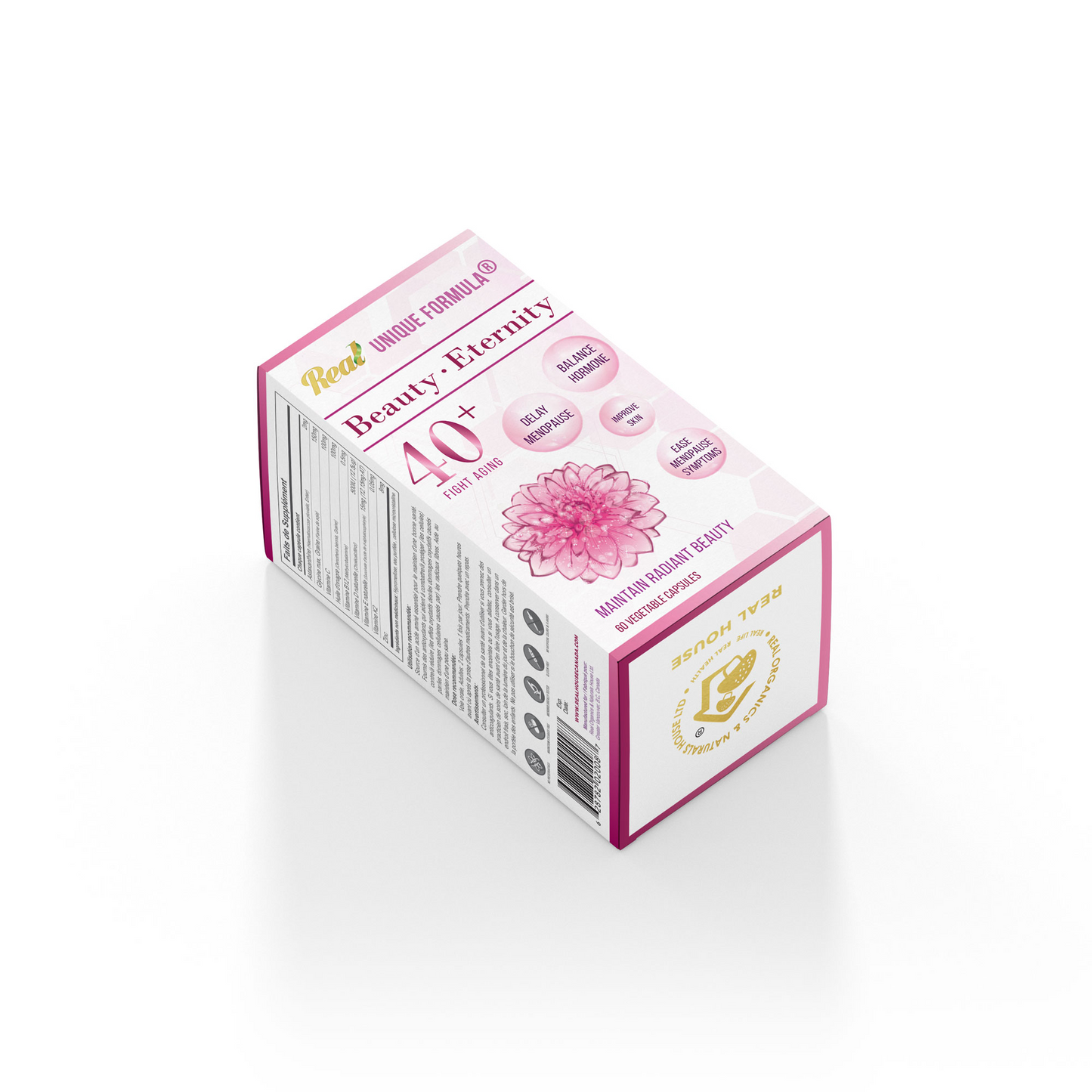 Real House Canada - NOURISHING & REVITALIZING CAPSULES (Real • Unique Beauty Eternity 40+)