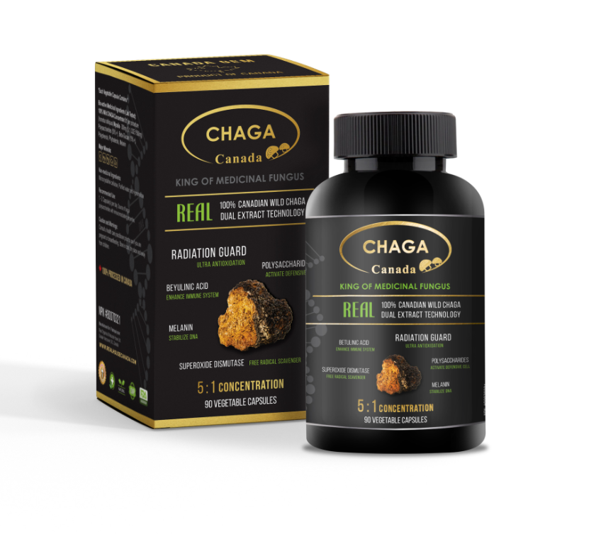 Real House Canada - Chaga capsules Canadian Wild Chaga