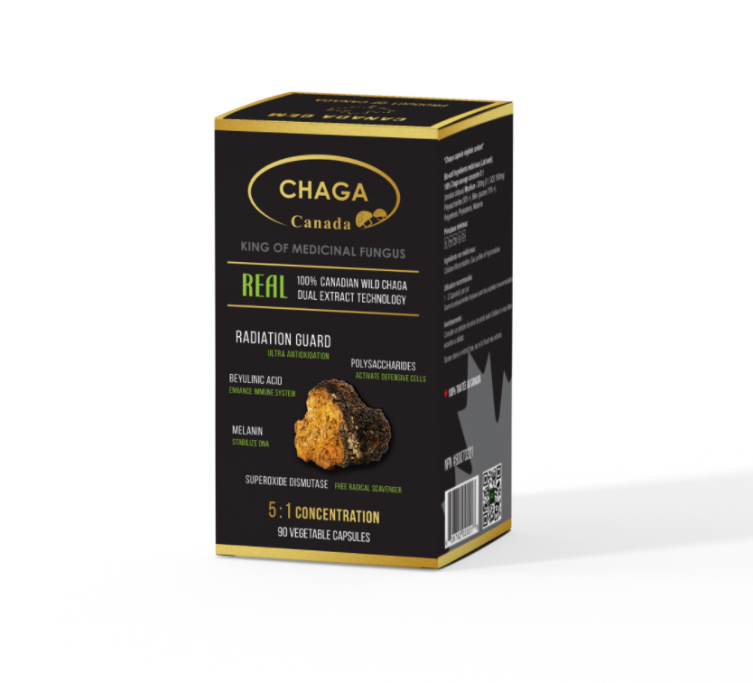 Real House Canada - Chaga capsules Canadian Wild Chaga