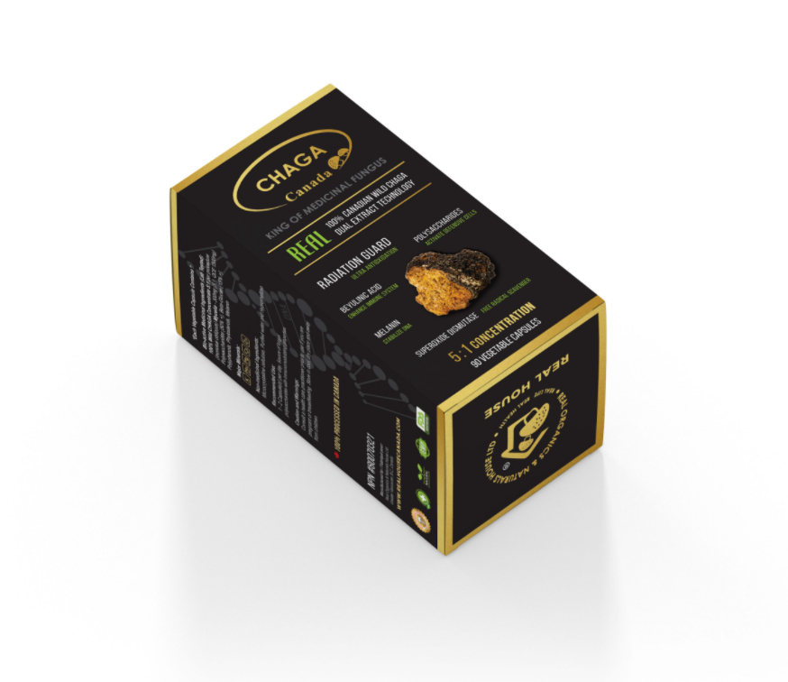 Real House Canada - Chaga capsules Canadian Wild Chaga