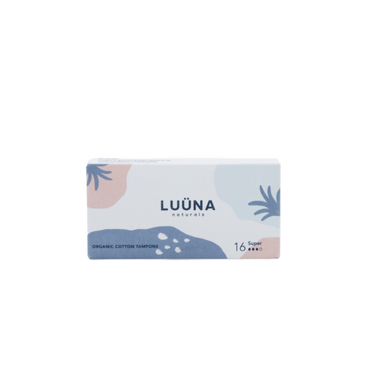 Luuna - Organic Cotton Super Tampons 16 pcs x 1