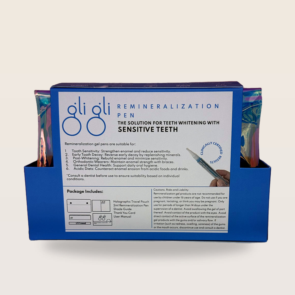 gli gli Remineralization Pen for sensitive teeth - box back
