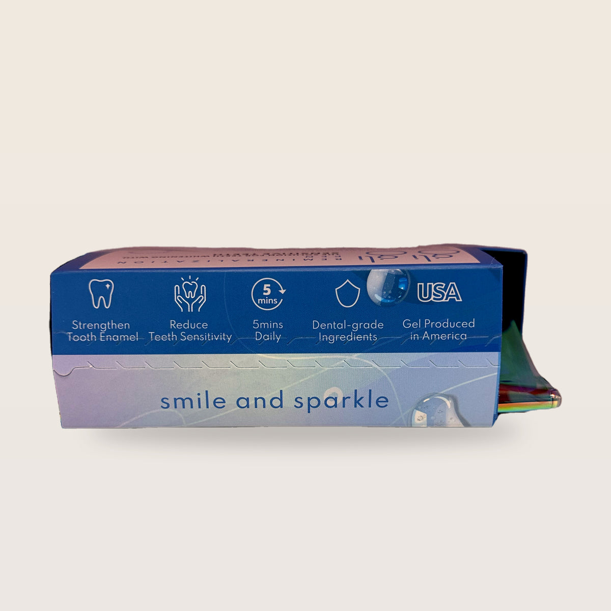 gli gli Remineralization Pen for sensitive teeth - box top