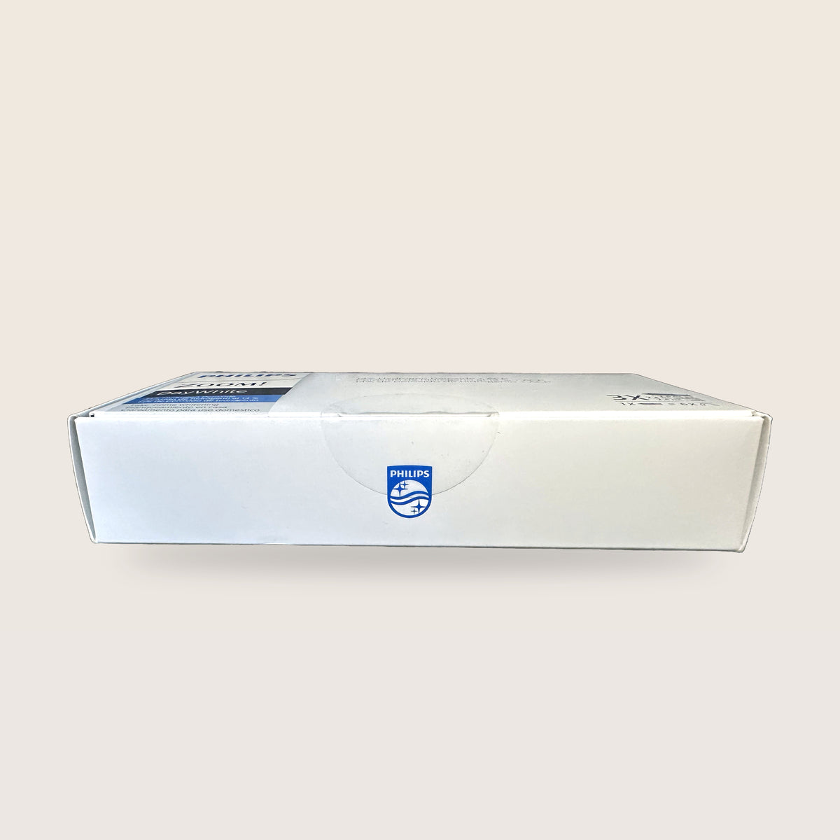 Philips Zoom DayWhite 14% hydrogen peroxide, 3 syringes - box side