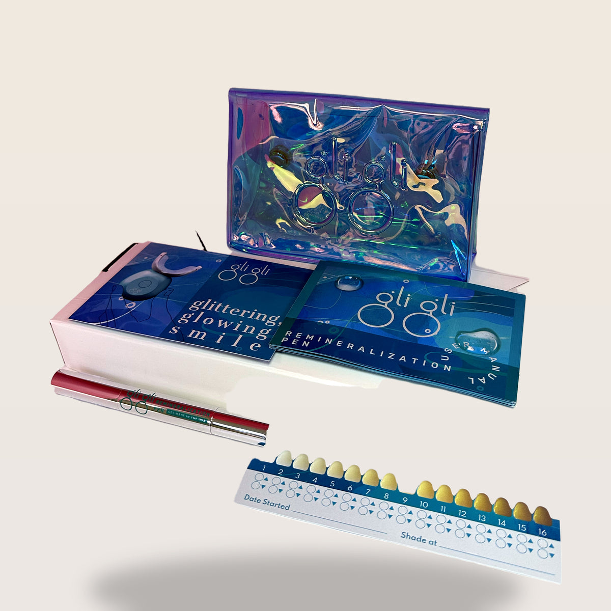 gli gli Remineralization Pen for sensitive teeth - what is in the box
