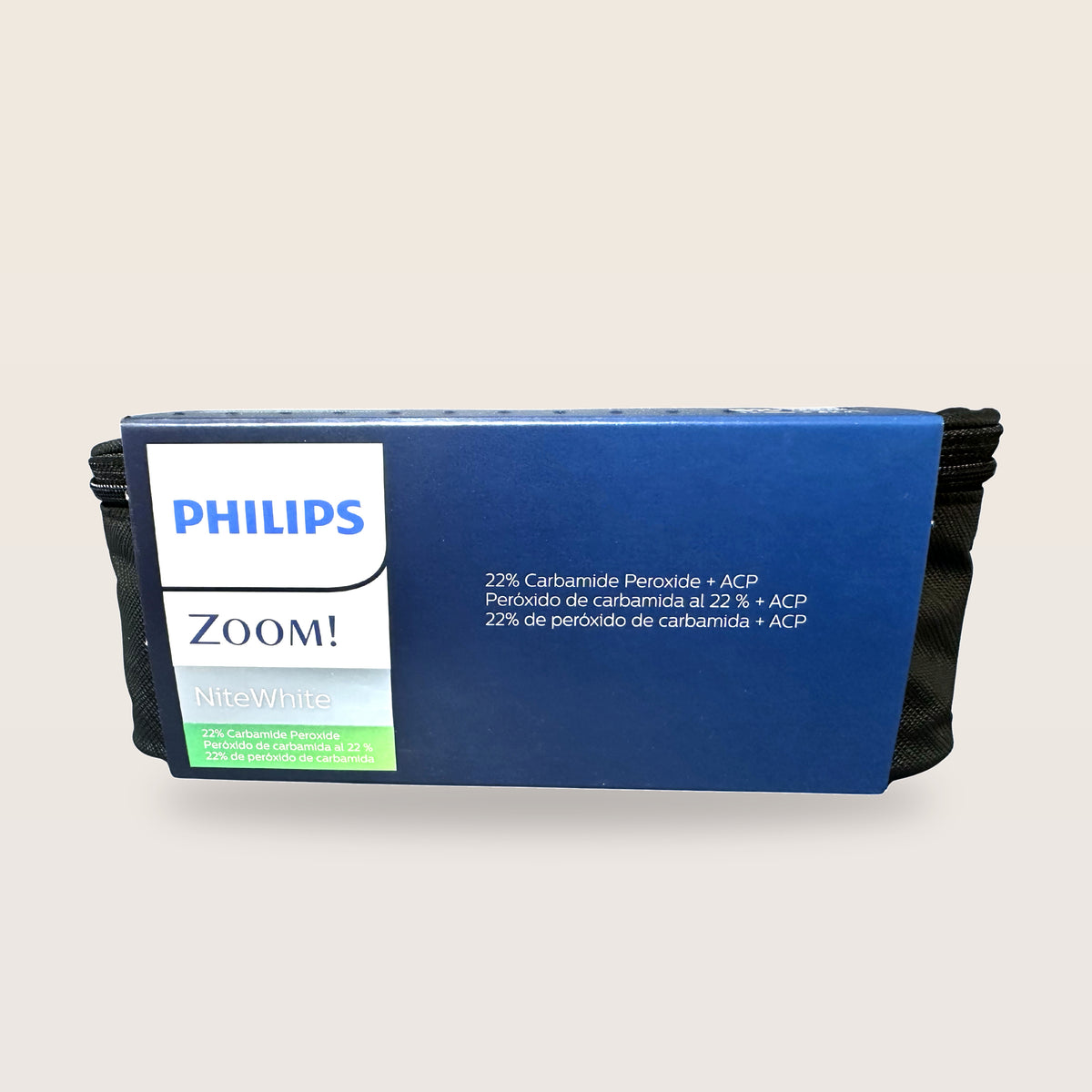 Philips Zoom NiteWhite 22% carbamide peroxide, 6 syringes - retail box front