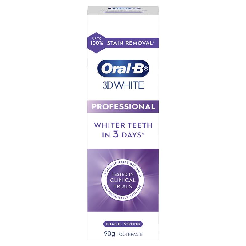 Oral B Toothpaste 3D White Enamel Strong 90g