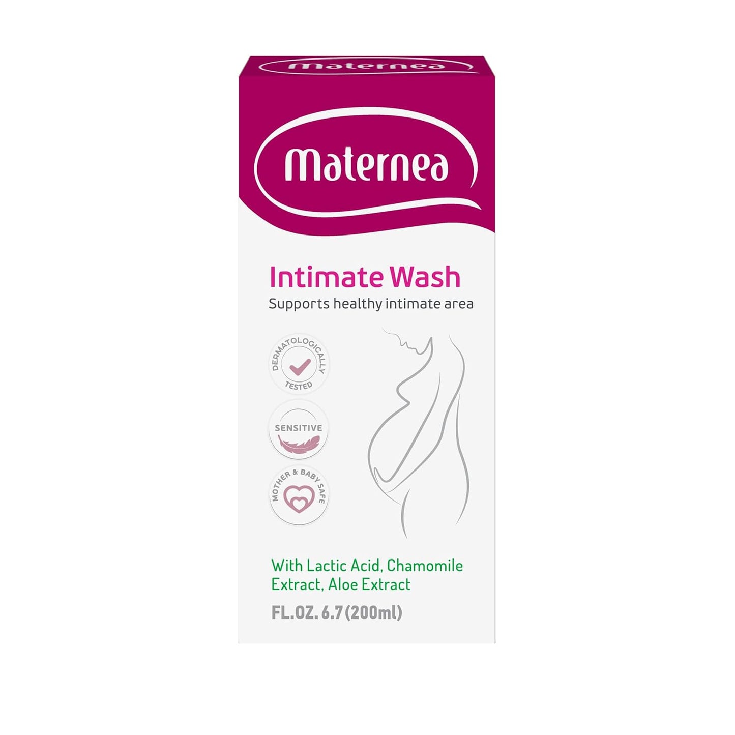 Maternea - Intimate Wash Gel. A healthy intimate area During Pregnancy and After Birth – 6.7 FL. OZ. (200 ml)