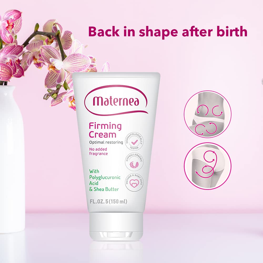 Maternea - Firming Cream. Helps the skin restore its hydrated and healthy appearance after birth. – 5 FL OZ (150ml)