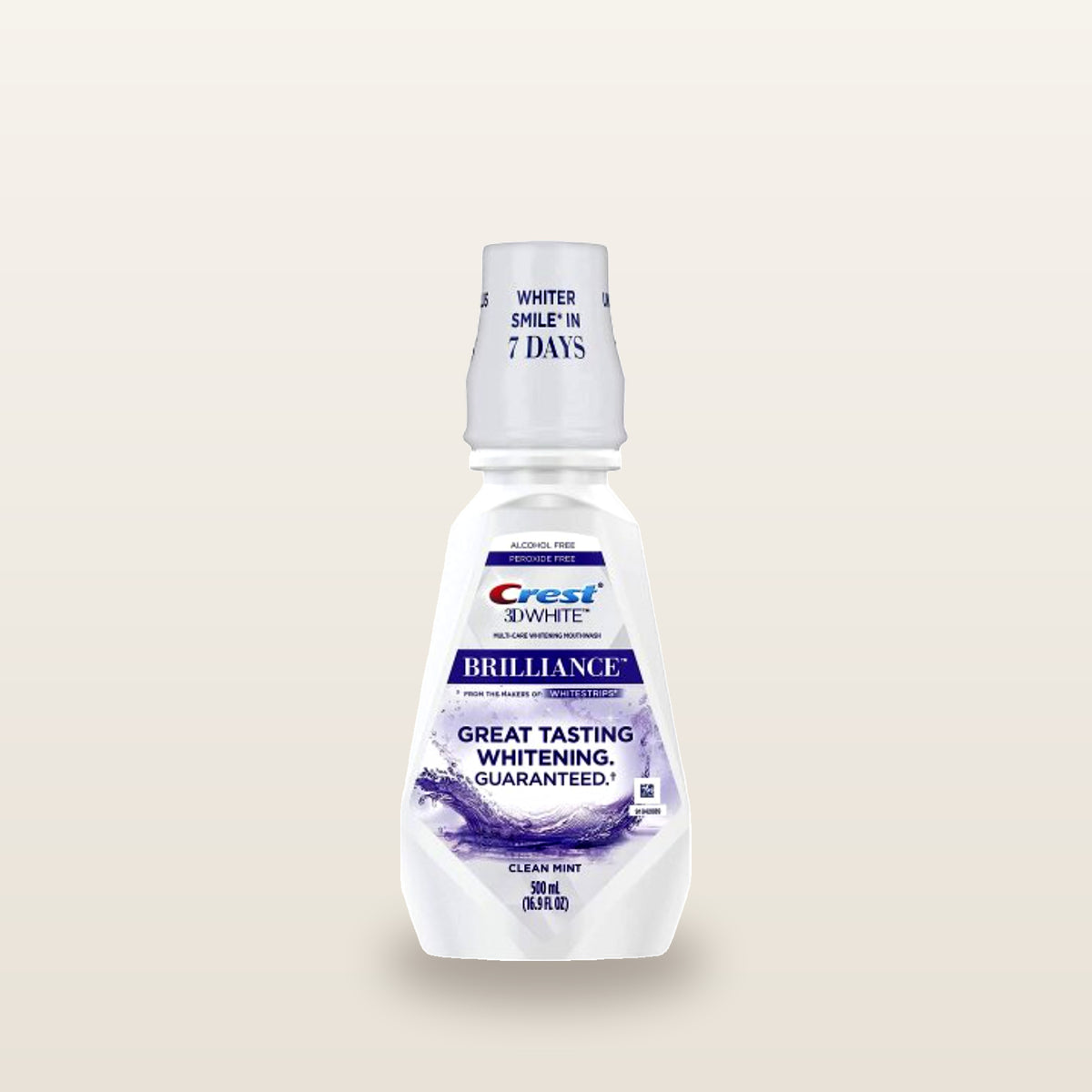 Crest - 3D White Brilliance Whitening Rinse (Clean Mint)