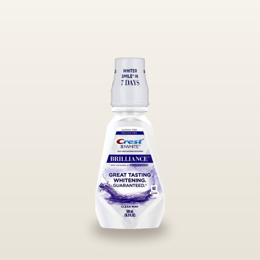 Crest - 3D White Brilliance Whitening Rinse (Clean Mint)