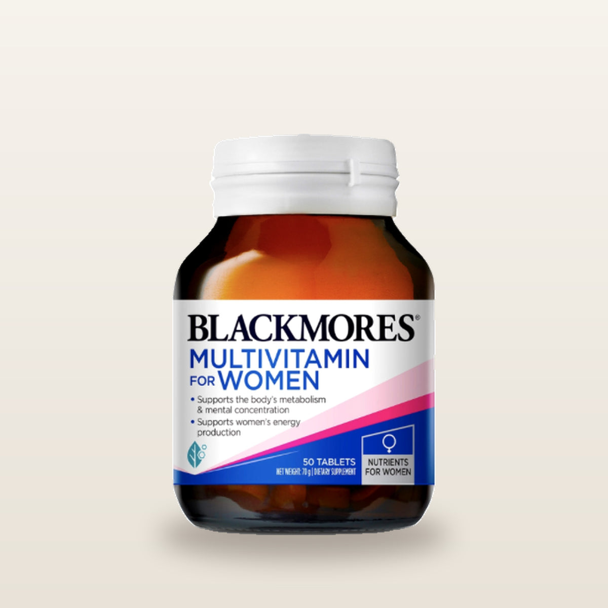 Blackmores - Blackmores Multivitamin for Women 66g (50 TABLETS)