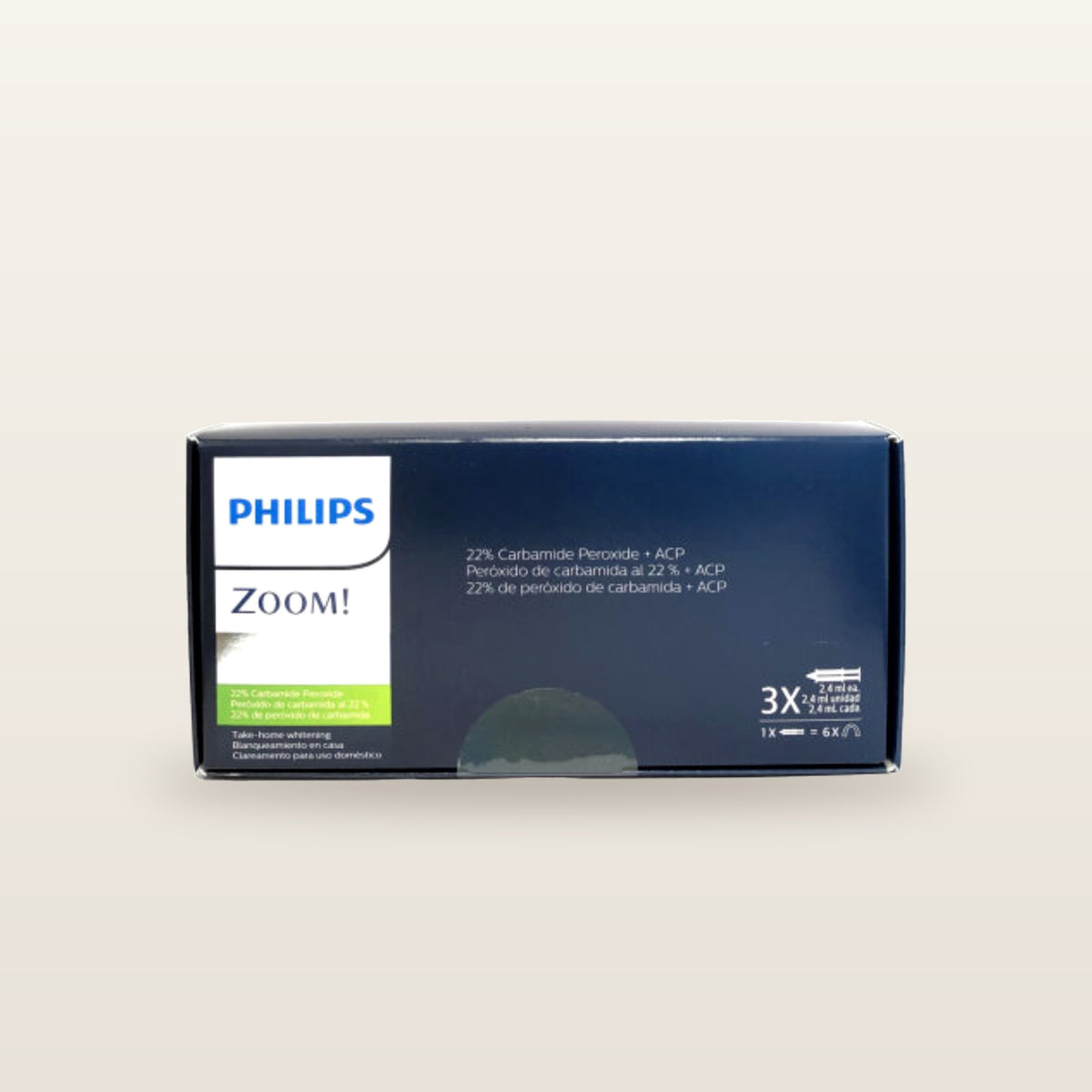 Philips Zoom NiteWhite 22% Teeth Whitening Kit Gel 3 syringes