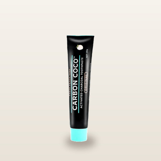 Carboncoco Activated Charcoal Toothpaste (Fresh Peach Mint)
