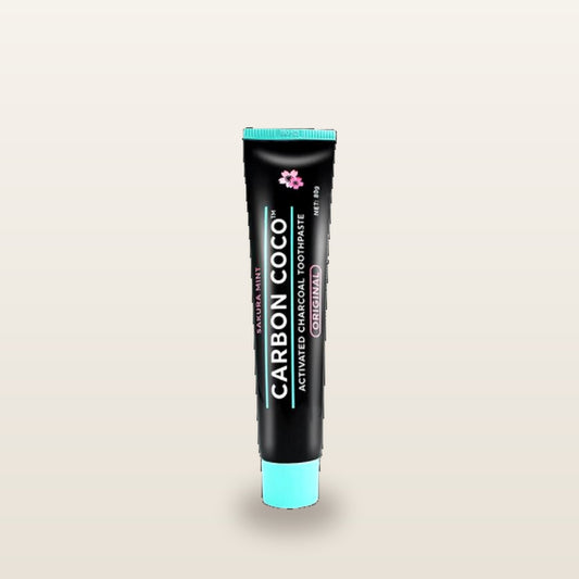 Carboncoco Activated Charcoal Toothpaste fluoride free (Sakura Mint)