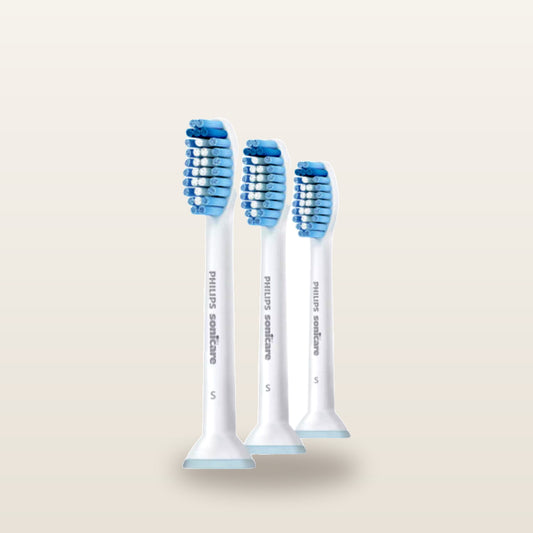 Philips-HX6053 x3 Sonicare S Sensitive Standard sonic toothbrush heads