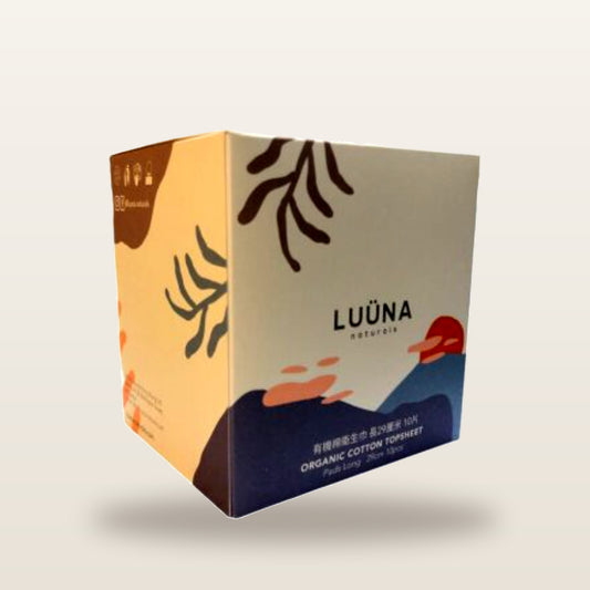 Luuna - Organic Cotton Topsheet Regular 29cm 10 pcs x 1