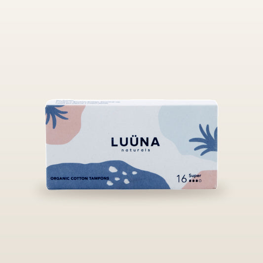 Luuna - Organic Cotton Super Tampons 16 pcs x 1
