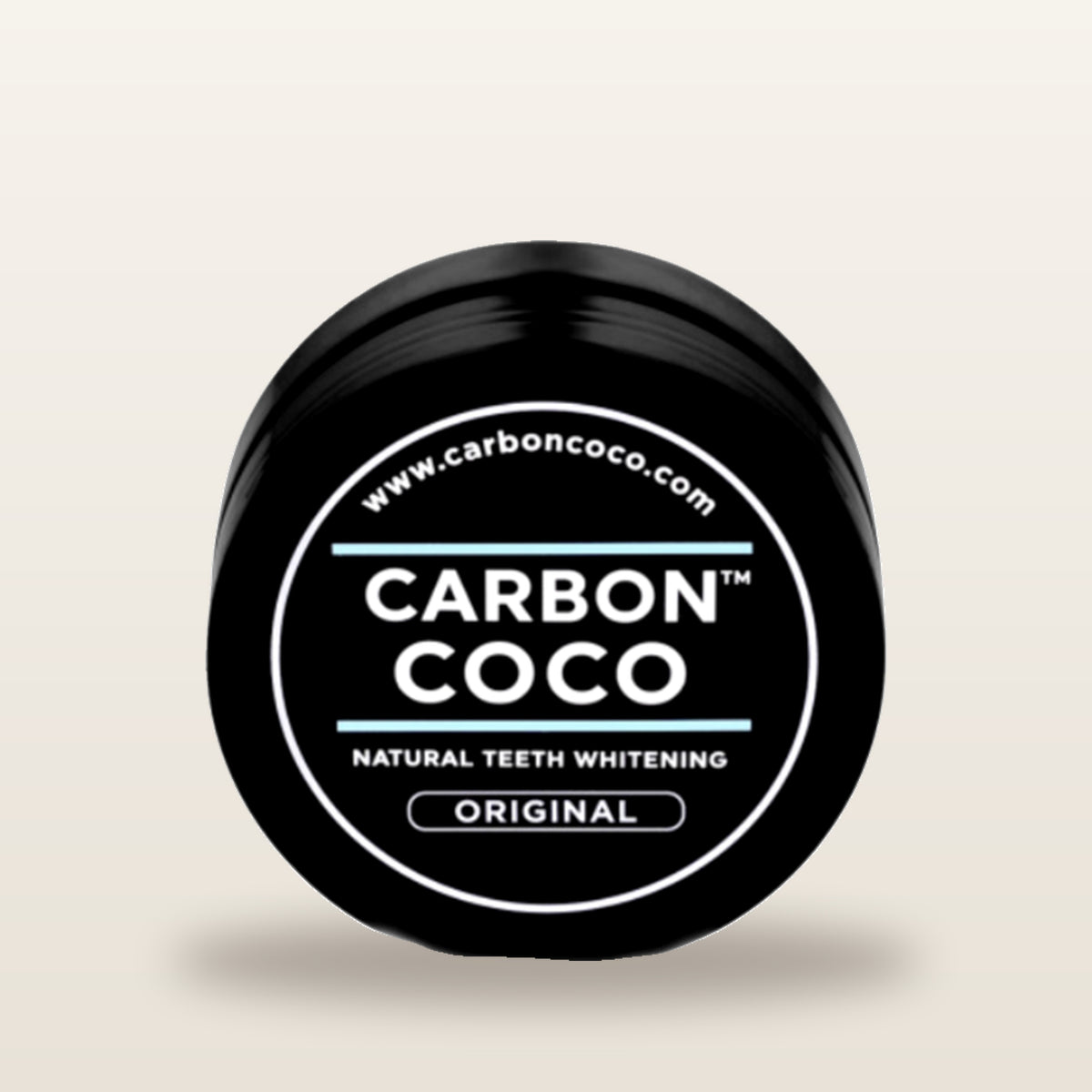 CARBONCOCO - Natural Teeth Whitening+Charcoal Toothpaste (Peach) set