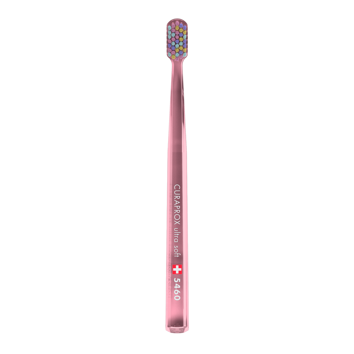 CURAPROX - CS5460 Ultrasoft Pink/Purple Toothbrush Twin Pack (Colorful Curls 2023 Edition)
