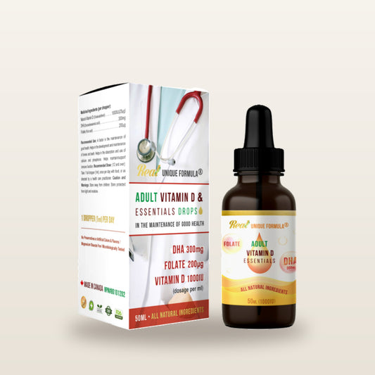 Real House Canada - Real • Natural DHA • Vit D3 & Health Essentials Drops